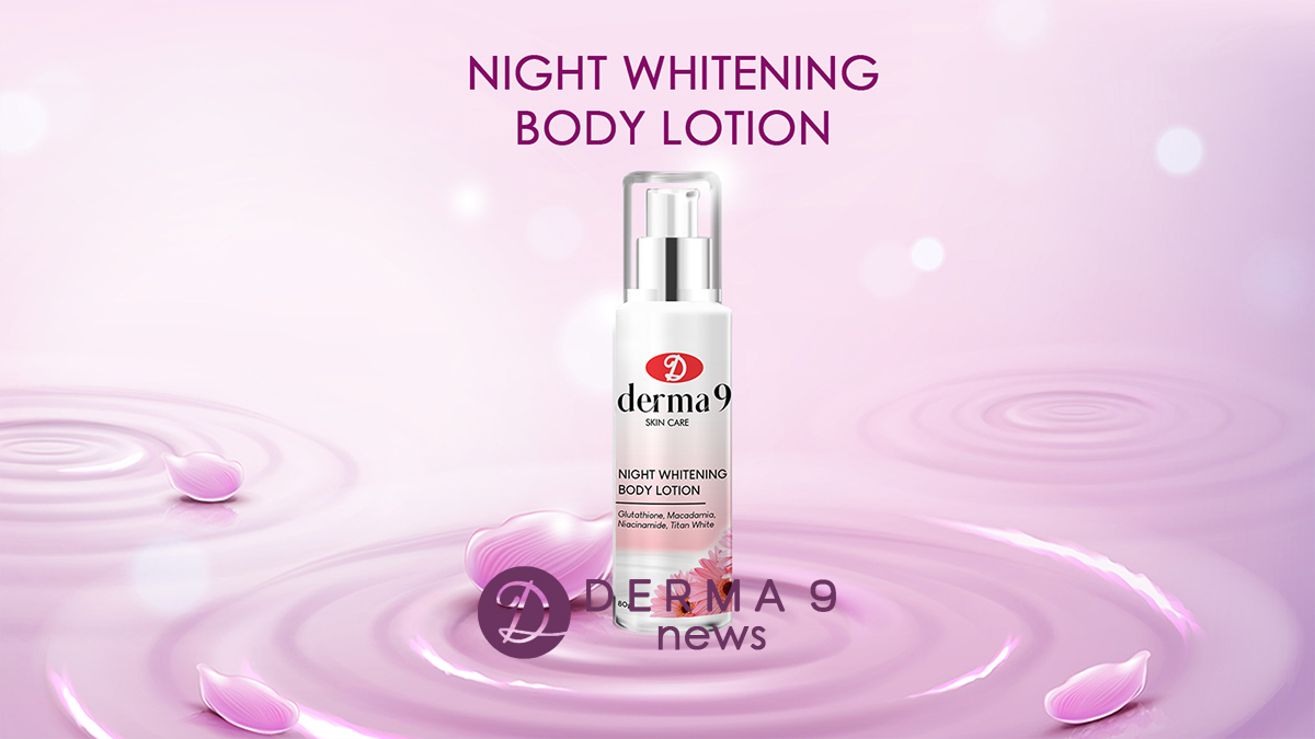 Derma9 Night Whitening Body Lotion